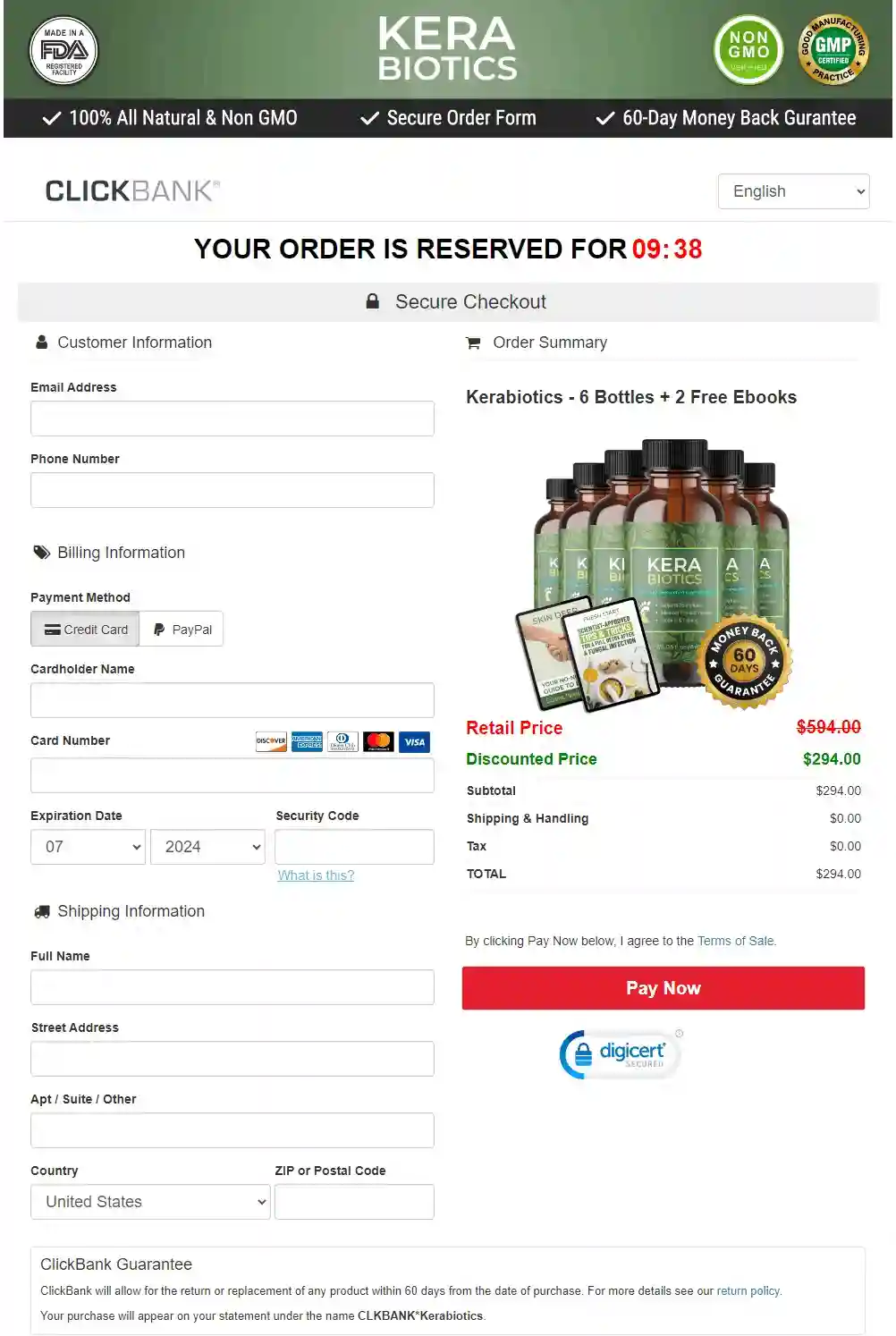 kerabiotics buy page